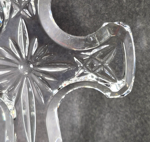Waterford 4" Lead Crystal Kells Cross Hanging Ornament Christmas Easter Worship - Picture 5 of 14