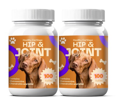 Hip & Joint Complex for Dogs Senior Dog Vitamins to Support Mobility Chondroitin