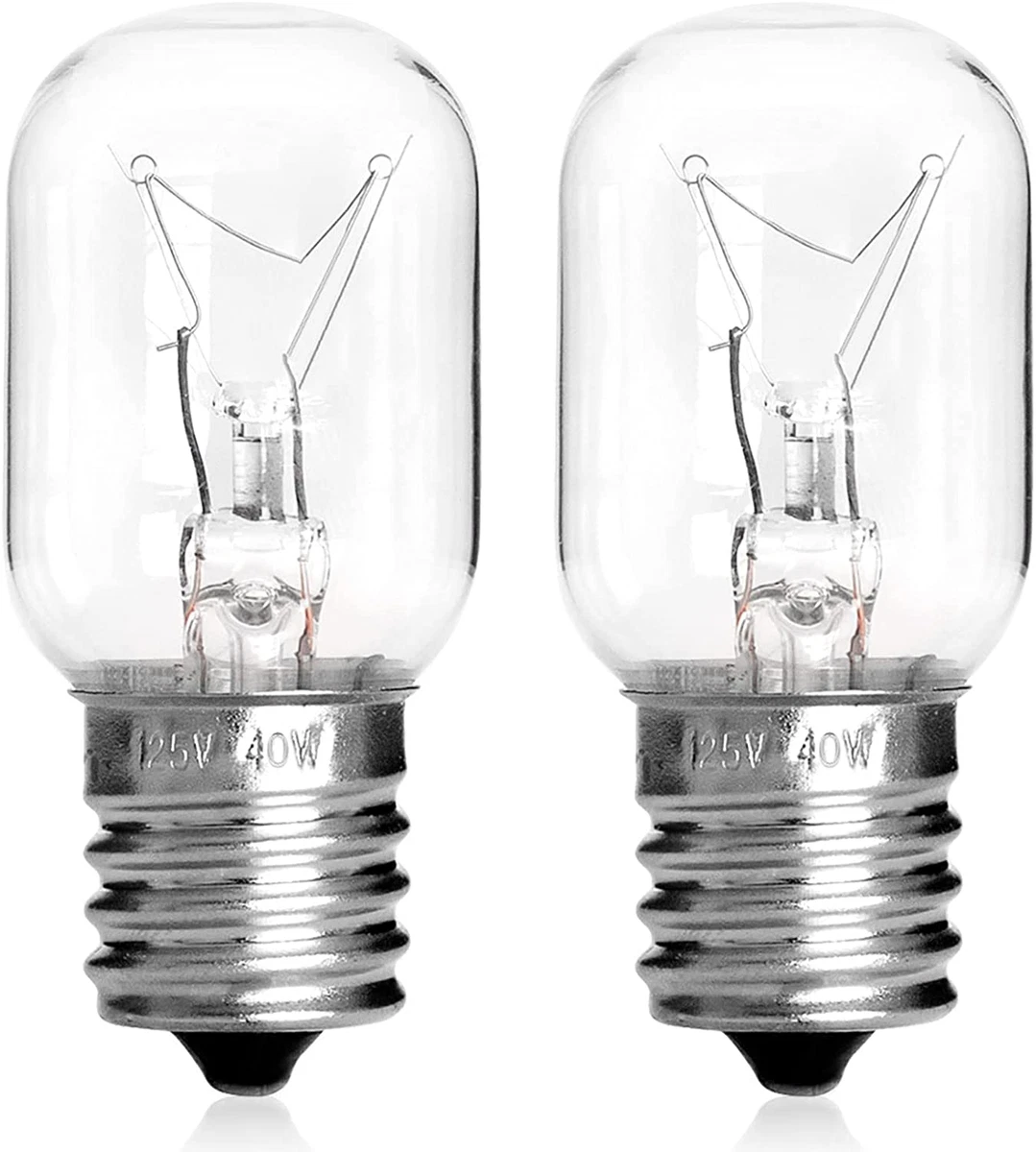 Microwave Light Bulb for Whirlpool GE Microwave 125V 40W