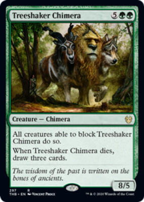 Treeshaker Chimera - Theme Booster Exclusive NM, English MTG Theros Beyond Death