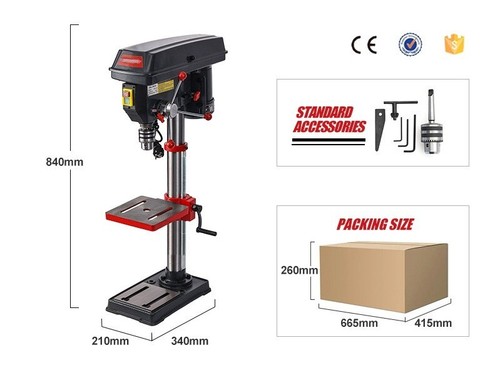 ZJQ4116G High speed bench drill 16mm bench drill press machine 220V/50HZ - Picture 2 of 4