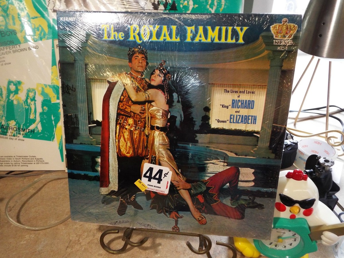 The Royal Family King Richard and Queen Elizabeth King LP VINYL