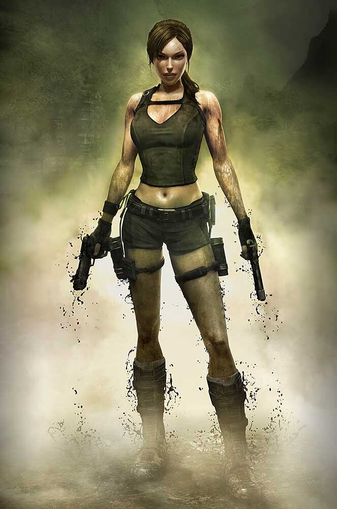 Tomb Raider Underworld Premium POSTER MADE IN USA PS3 XBOX 360