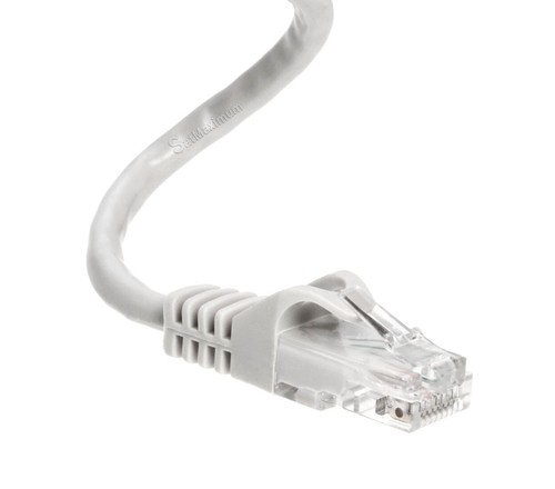 CAT5e Ethernet Patch Cable RJ-45 Network Cord White 25FT-200FT Multipack LOT - Afbeelding 15 van 35