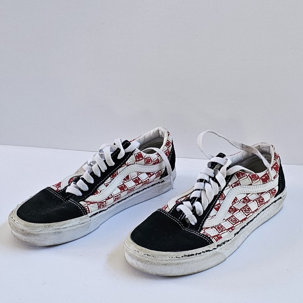 Vans Old Skool Sketch Checkerboard | eBay