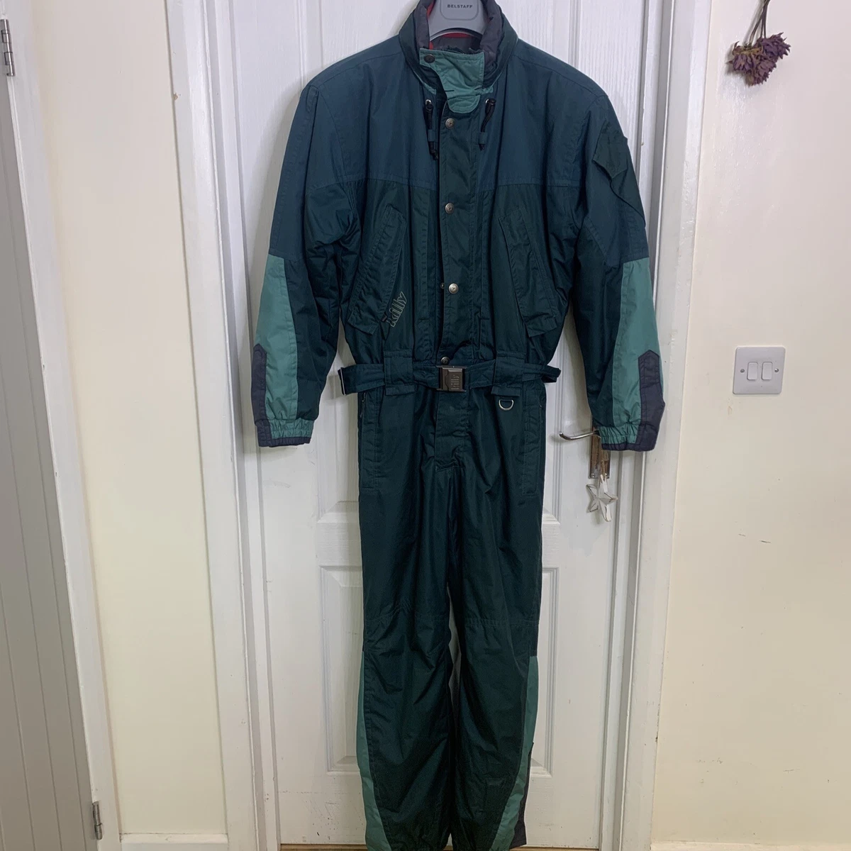 KILLY Retro All In One Ski Suit Green Size GB 38 | eBay