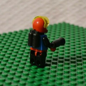 LEGO Space Spyrius Astronaut Minifigure Airtank 1843 6705 6959 6949 6939 - SP039