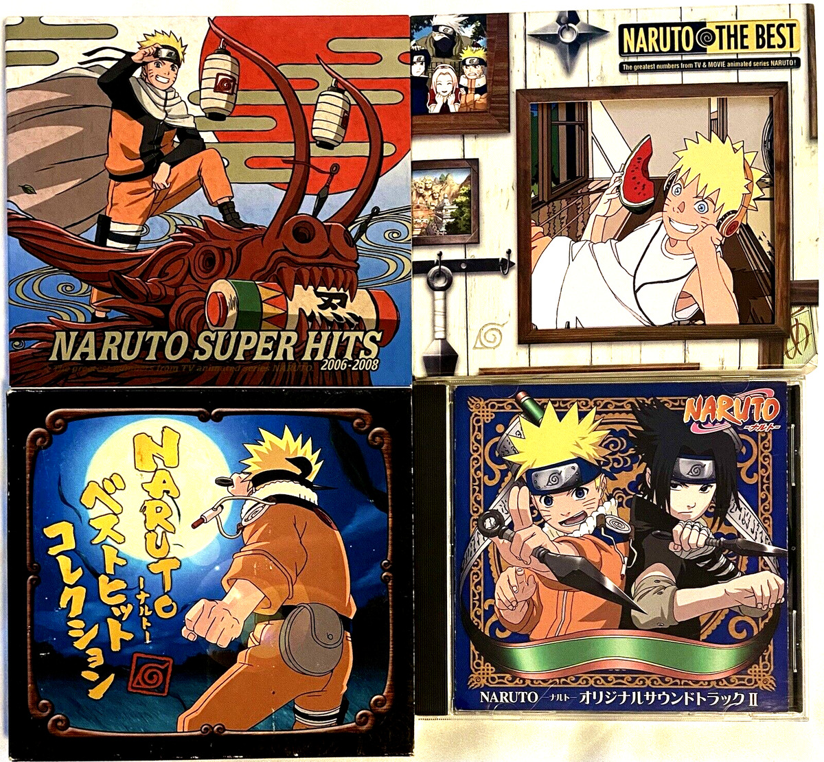 Naruto Shippuden - Desafios Intensos - 4 Discos - Jap/pt