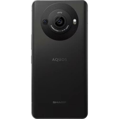 SHARP AQUOS R8 Pro Black 12GB 256GB Android Smartphone Unlocked