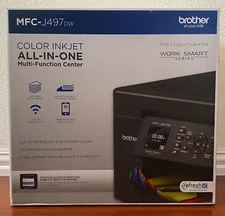 Brand New Brother Work Smart Serie MFC-J497DW Wireless Inkjet All-In-One Printer