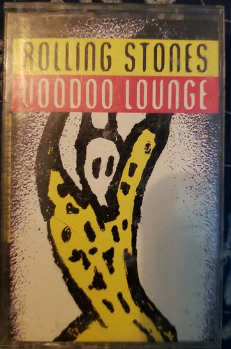 ROLLING STONES “Voodoo Lounge” cassette tape first edition 1994 Virgin - Picture 1 of 6