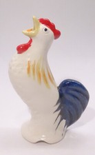 Excellent ENGLISH CHICKEN FARM Stuart Bass Rooster Pie Bird * White Game Bird