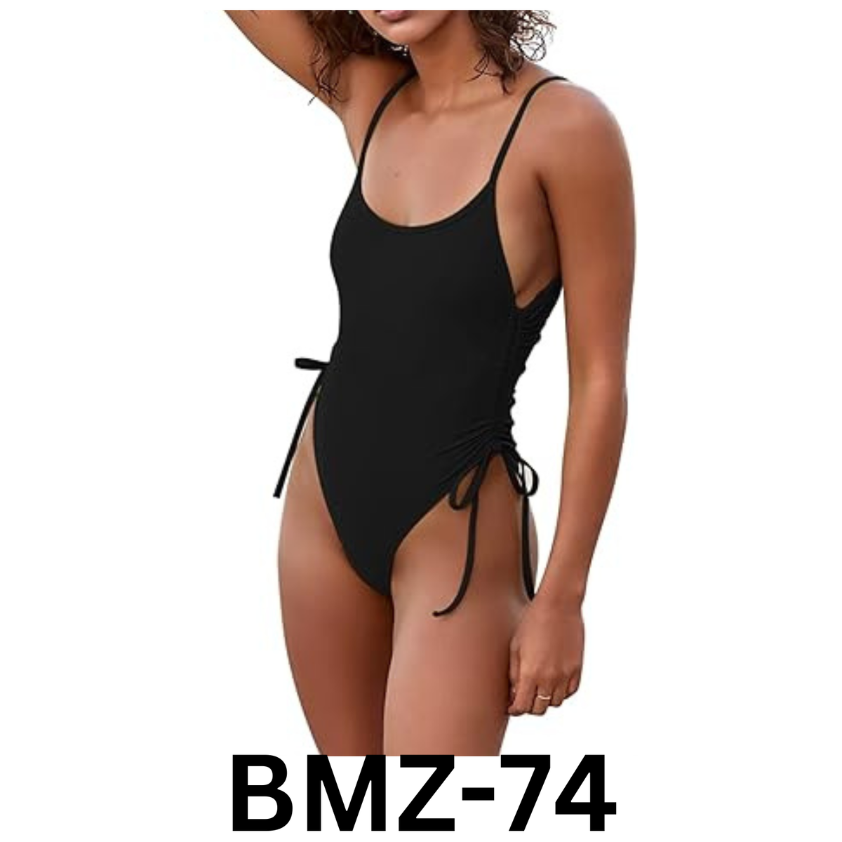 KRLAGAPAS Women's Cheeky One Piece Bathing Suit Tummy Control