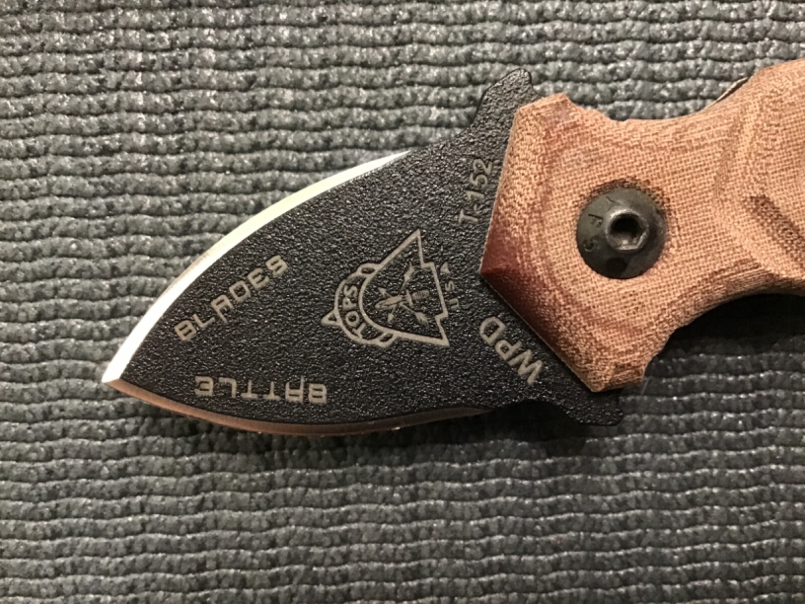 TOPS Battle Blades Wolfhawk WPD Fixed Blade Knife DISCONTINUED eBay