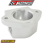 AEROFLOW Billet Remote Thermostat Housing Silver With -12AN Ports,