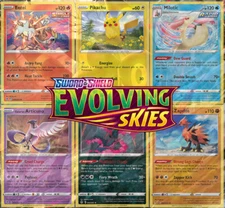 Pokemon TCG SWSH Evolving Skies | Choose Your Card | Holo/Reverse Holos/C/UC