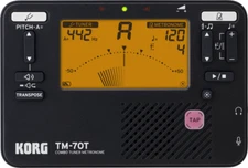 KORG TM-70 Tuner/Metronome Black