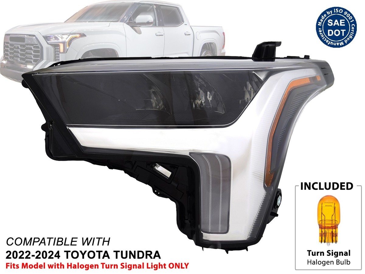 For 2022-2024 Toyota Tundra Sequoia Pickup Driver Side For 2022-2024 Toyota Tundra Sequoia Pickup Driver Side
