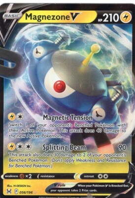 Pokeman Magnezone V HP210 56/196 Hologram 2022 | eBay