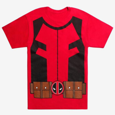 T-shirt Enfant Unisexe En Coton Bio, Rigolo Avec Un Mélange Deadpool Et Pokémon, Parodie Fun, Par Hattree.