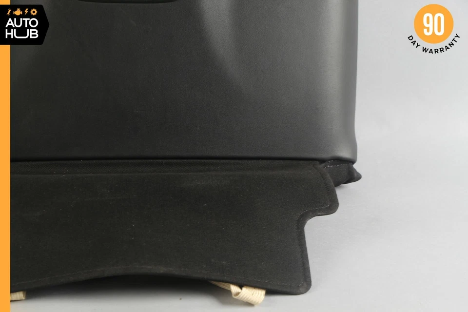 08-14 Cubierta trasera asiento conductor delantero izquierdo mercedes w216 cl63 amg negra OEM Foto 4 de 4