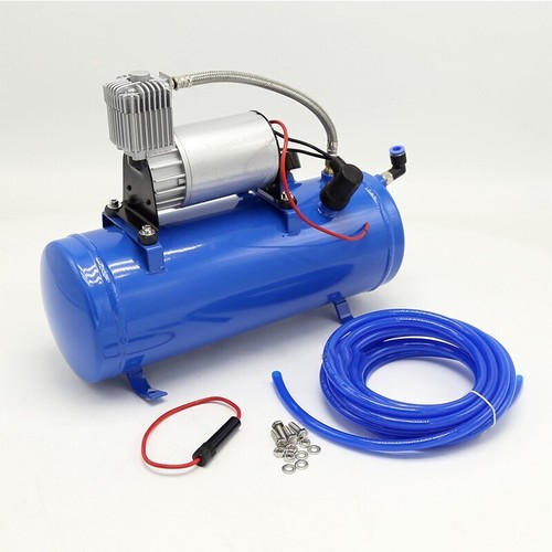 120 PSI bis 150 PSI 12V Fahrzeug Reifen Luftpumpe Luftkompressor mit 6l Lufttank - Bild 2 von 6