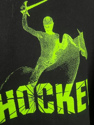 【HOCKEY】Hockey Victory Hoodie Hockey Victory Hoodie Sweatshirt Size L black Rare Graphic