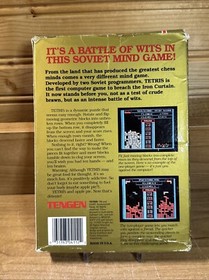 Tengen Tetris Nintendo Entertainment System NES Box And Game No Manual