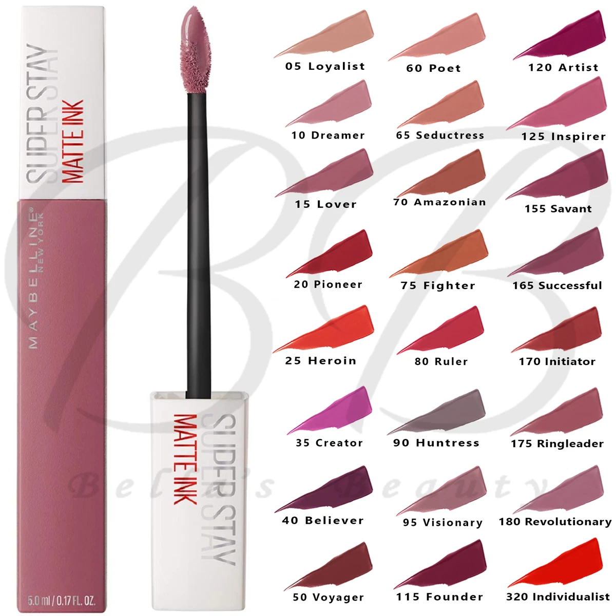 MAYBELLINE SuperStay Matte Ink Long Lasting Liquid Lipstick *ALL SHADES*  SEALED