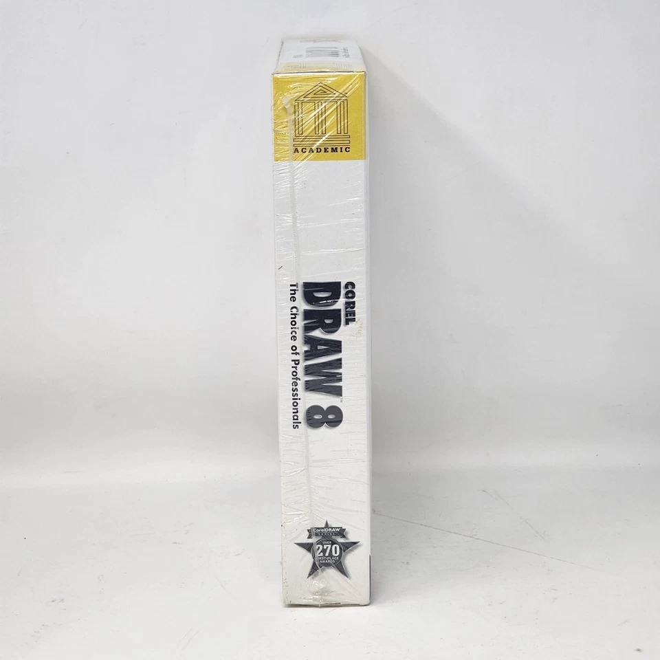 Corel Draw 8 The Choice of Professionals Academic Band Brand New Sealed - Image 3 of 4