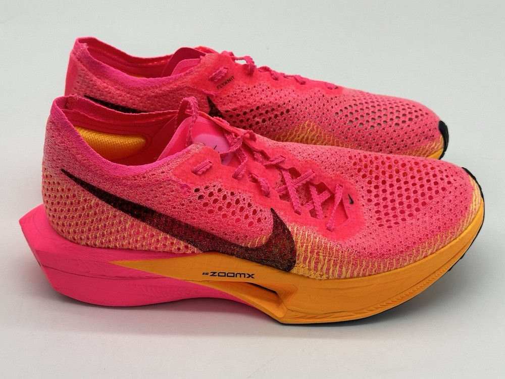 Nike ZoomX VaporFly Next% 3 Hyper Pink Running Shoes Women's Size 9.5 DV4130-600