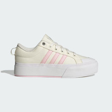 Adidas Women's Bravada 2.0 Platform 'Off White Clear Pink' Shoes JI1799