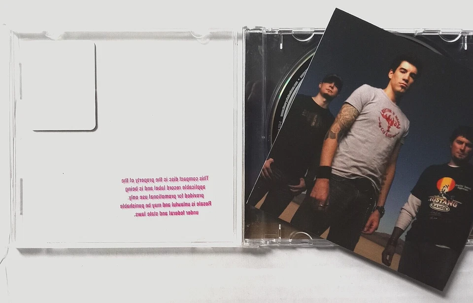 THEORY OF A DEADMAN Gasoline 2005 Promo 6-Page Lyric/Liner Note Booklet Cover M+ Foto 2 de 4