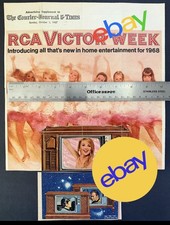Star Trek  RCA  1967 SUPPLEMENT PROMO 1966,19...