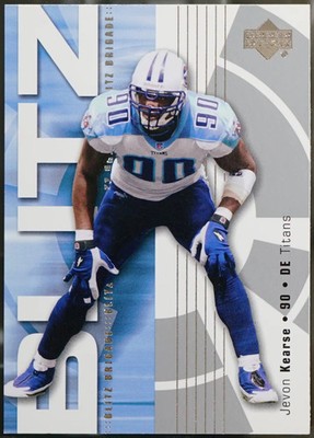 2002 Upper Deck - Blitz Brigade Football Jevon Kearse #BB-12 NM