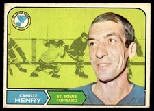 1968-69 O-Pee-Chee Camille Henry St. Louis Blues #116