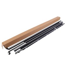 Door Belt Molding Weatherstrip Set For Toyota Corolla 1995 1996-2001 2002 Black Door Belt Molding Weatherstrip Set For Toyota Corolla 1995 1996-2001 2002 Black
