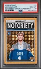 2025 Panini Mosaic POP 1 Notoriety Orange Fluorescent Jaxson Dart PSA 10 POP 1