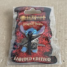Disney El Capitan Theatre Pin Stitch Sao Feng LE 300 Pirates of the Caribbean