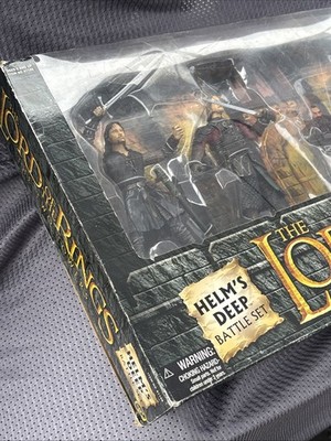【toy-biz】ロード・オブ・ザ・リング ヘルム峡谷の戦いセット レア 未開封 ToyBiz Lord Of The Rings Lotr Two Towers HelmS Deep 5 Set Haldir