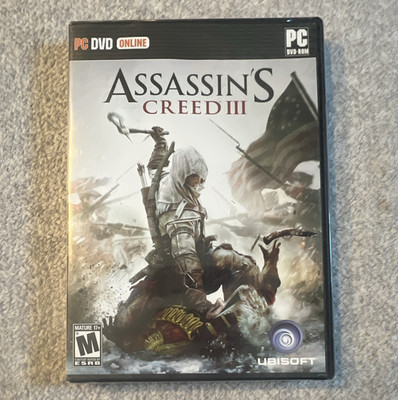 Ubisoft Assassin's Creed III PC DVD-ROM M Mature 2012 NTSC-U/C Online Play