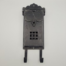 VTG Cast Aluminum Mailbox & Newspaper Rack Lo...