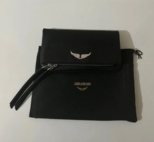 Zadig & Voltaire Bag:  Rock  Nano Crossbody  Black Leather Bag