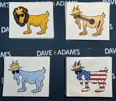 GOAT USA Stickers **PICK YOUR OWN**