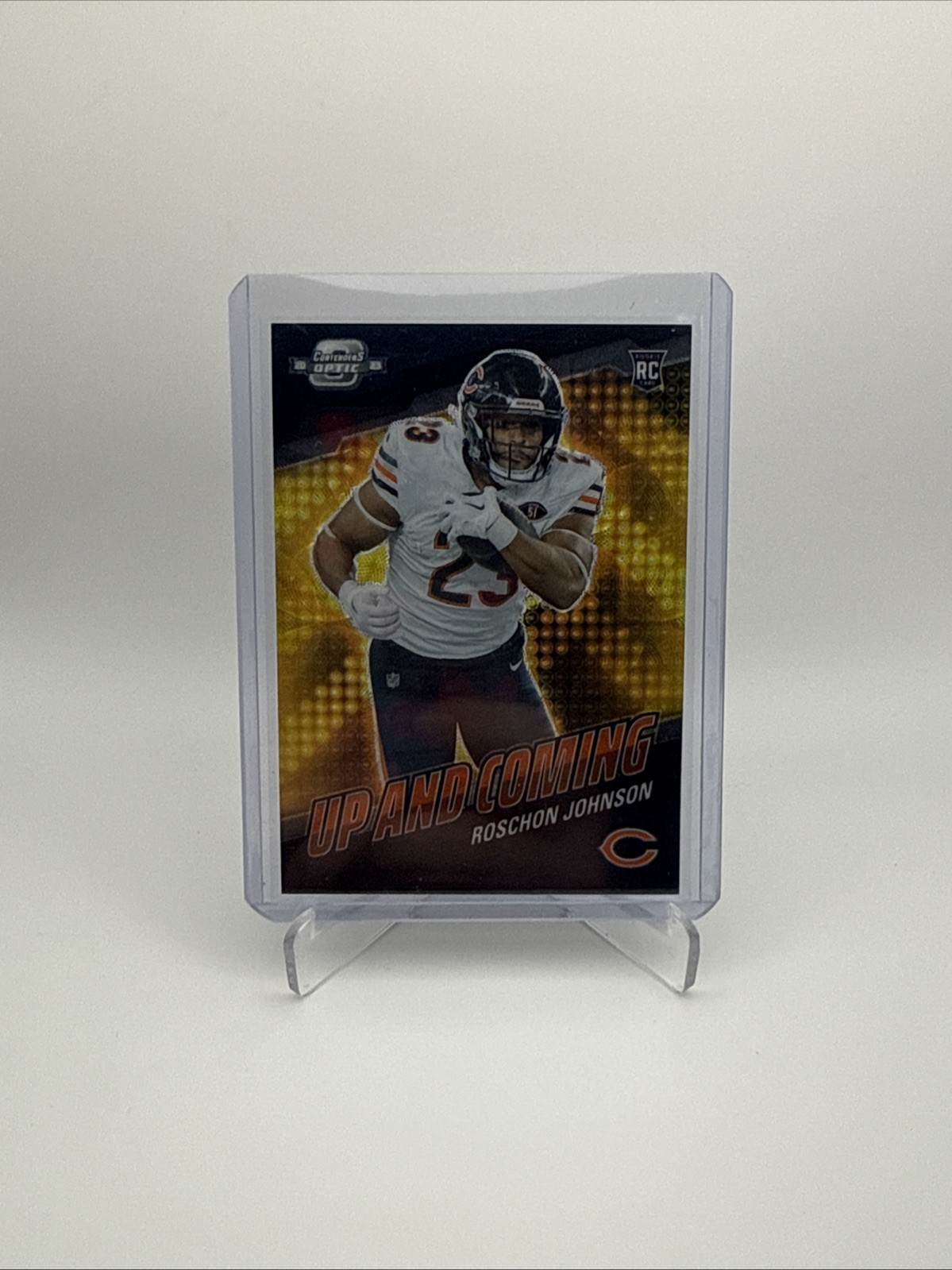 Roschon Johnson Panini Contenders Optic Up and Coming #UC24 Black Scope