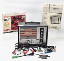 Vintage Sears Penske Automotive Analyzer 244.21033 Complete Tested 1976 Chart
