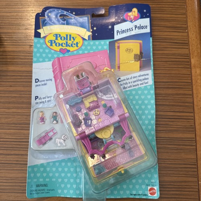 #ad Polly Pocket Princess Palace Enchanted Storybooks Playset 1996 Nip $194.99
