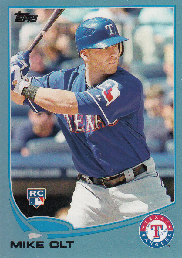 2013 Topps Wal-Mart Blue Border #87 Mike Olt - BB