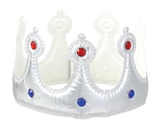 Sparkling Soft Crown Silver 14890 Costume Cosplay