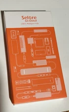 Selore & S-Global USB-C Hub 7-in-1 • Dual HDMI 4K • USB 3.1 • PD 100W